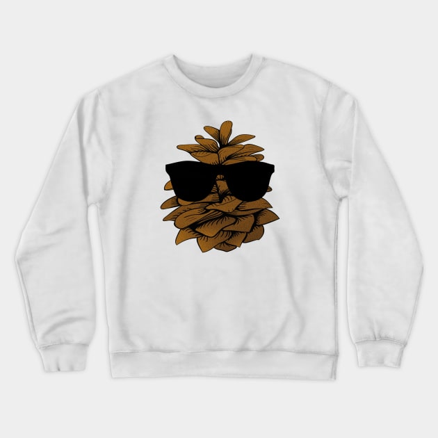 Cool Pinecone Crewneck Sweatshirt by SandraKC